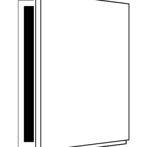 A.S.Helsingö SAMSO for METOD Thermal Grey Right hung door handle down