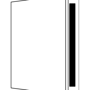 A.S.Helsingö SAMSO for METOD Thermal Grey Left hung door vertical handle