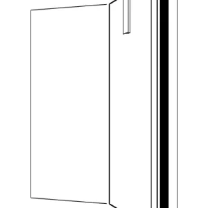 A.S.Helsingö ARK for FAKTUM Clay Ash Corner door