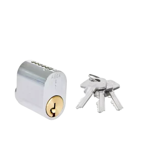 Oval enkelcylinder ASSA Basic 1301 utan kopieringsskydd
